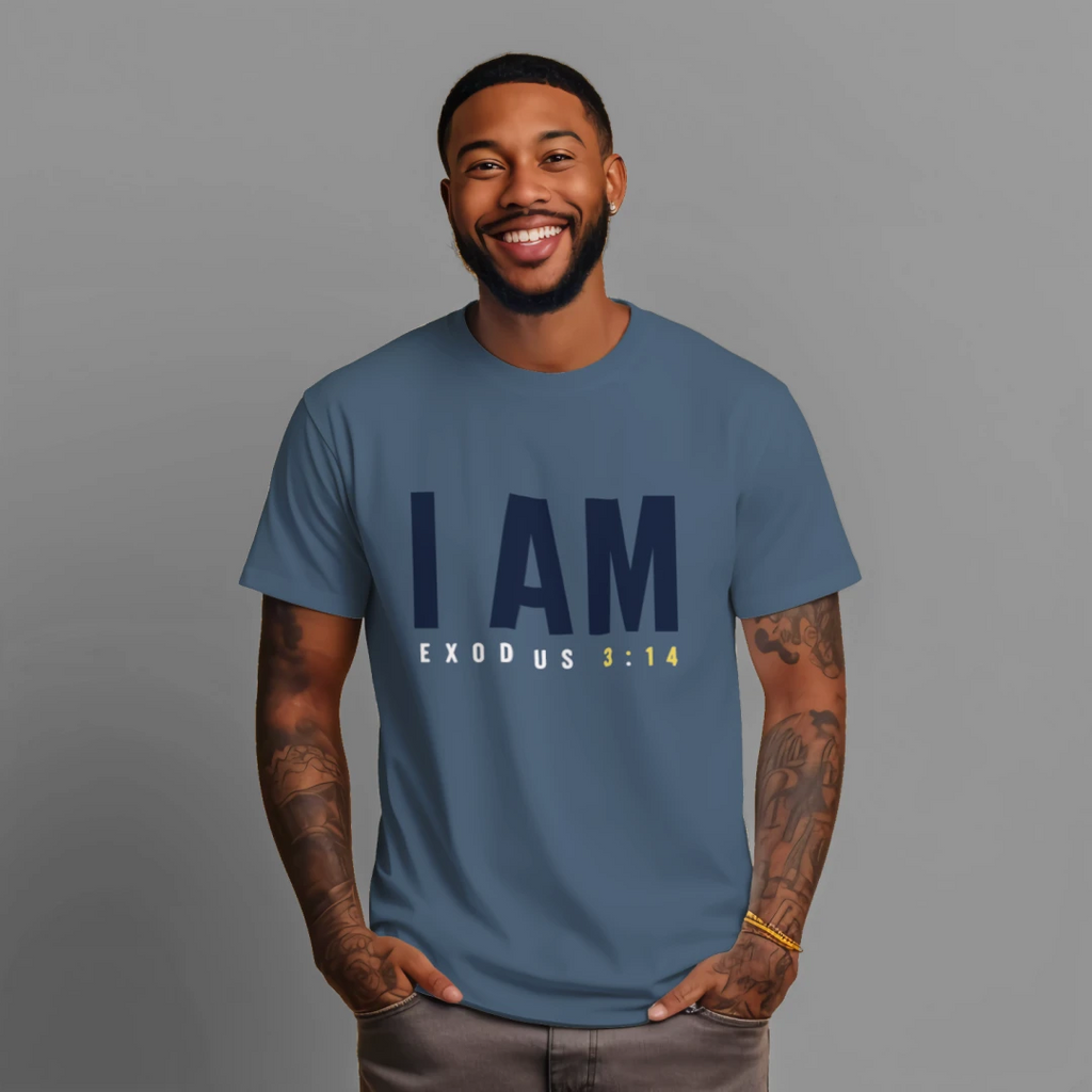 I AM Tee — Blue Edition