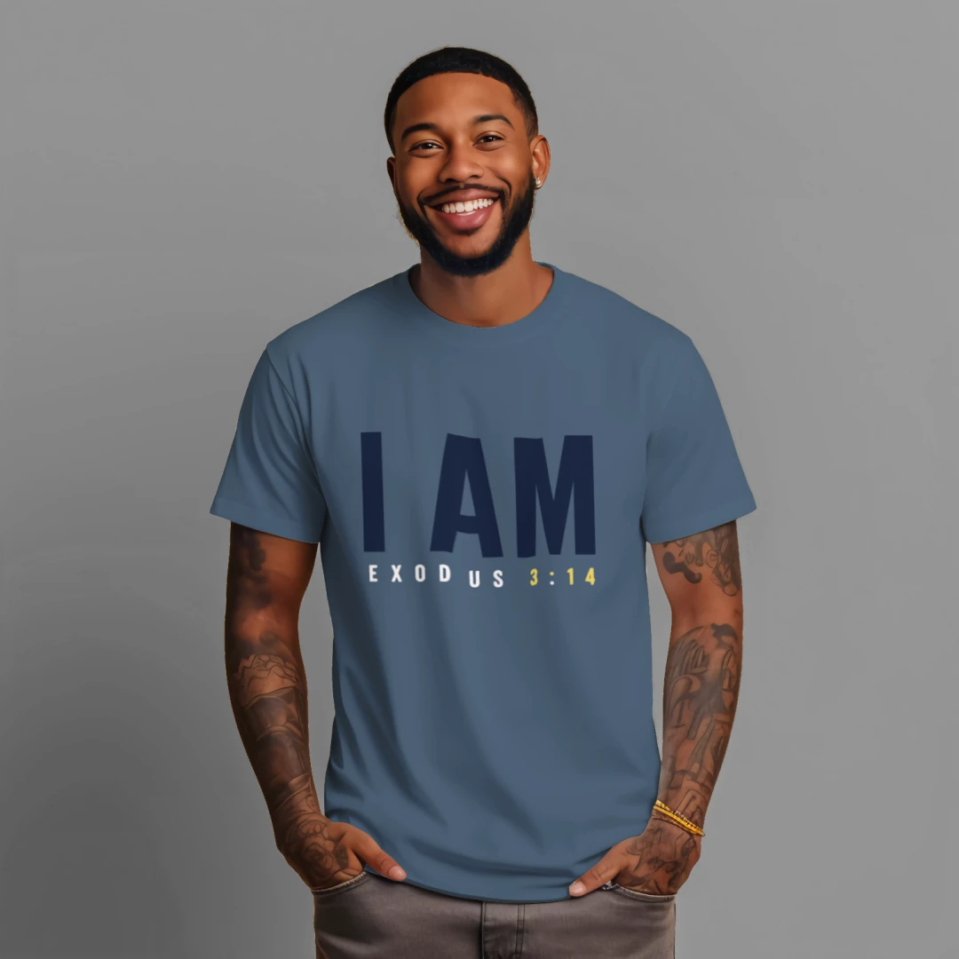 I AM Tee — Blue Edition